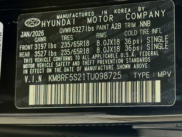 Certified 2026 Hyundai Palisade SE FWD image 16