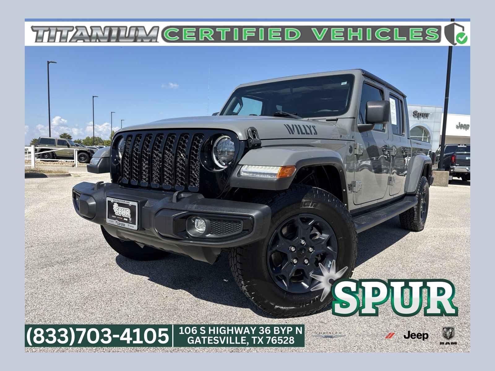 Used 2023 Jeep Gladiator Sport AWD/4WD 360° Tour