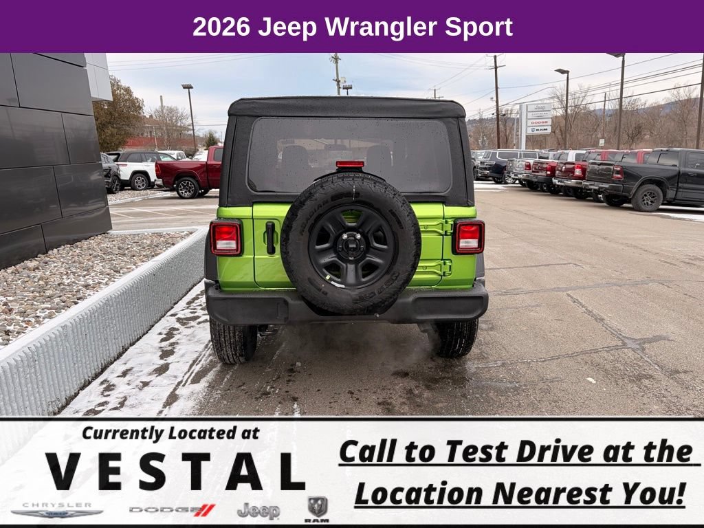 New 2026 Jeep Wrangler Unlimited Sport AWD/4WD image 6
