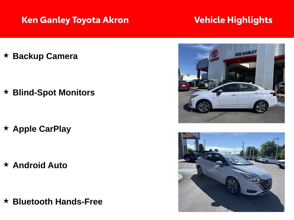 Used 2025 Nissan Versa SV FWD image 2