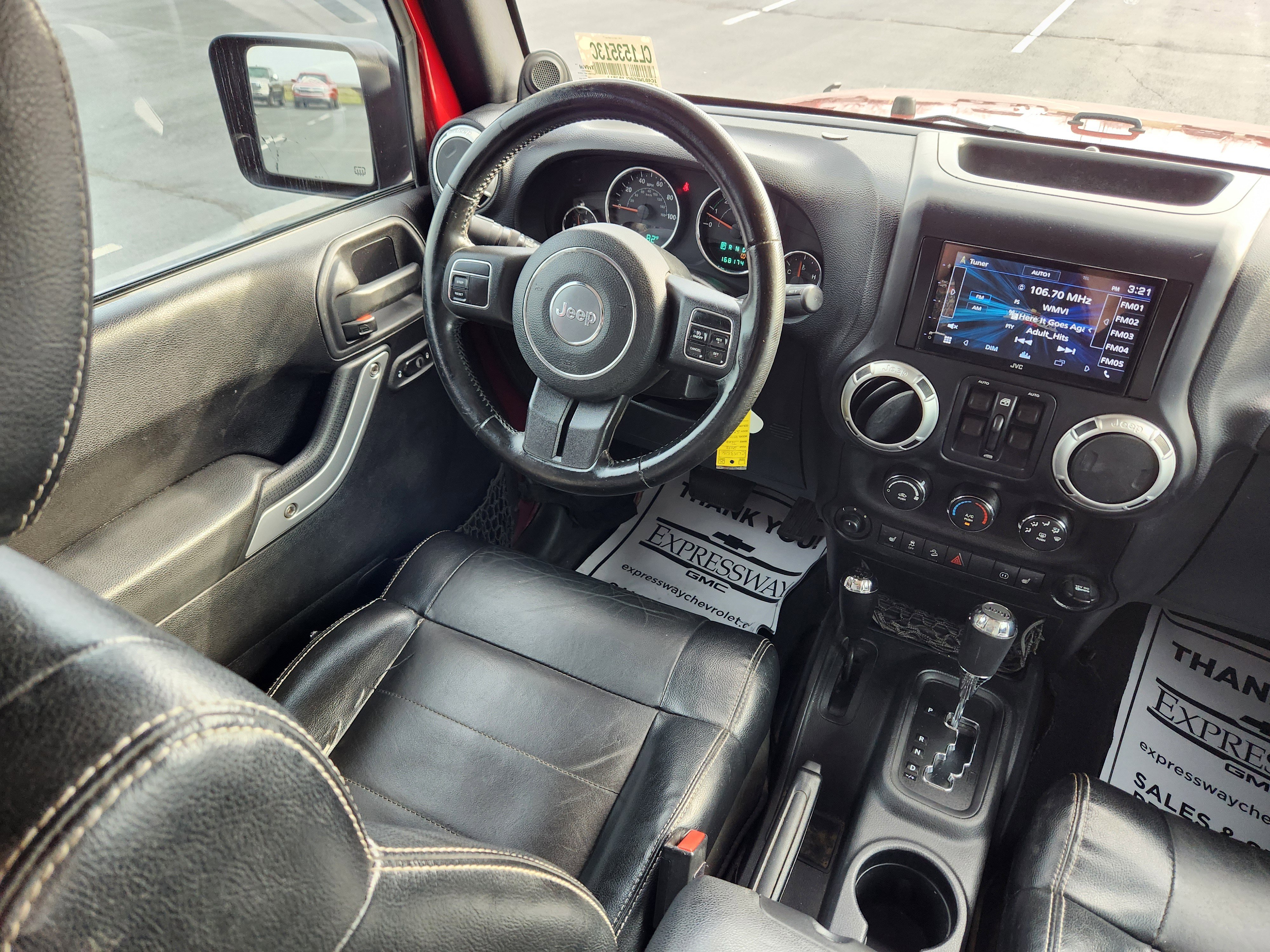 Used 2012 Jeep Wrangler Unlimited Sahara w/ Dual Top Group AWD/4WD image 14