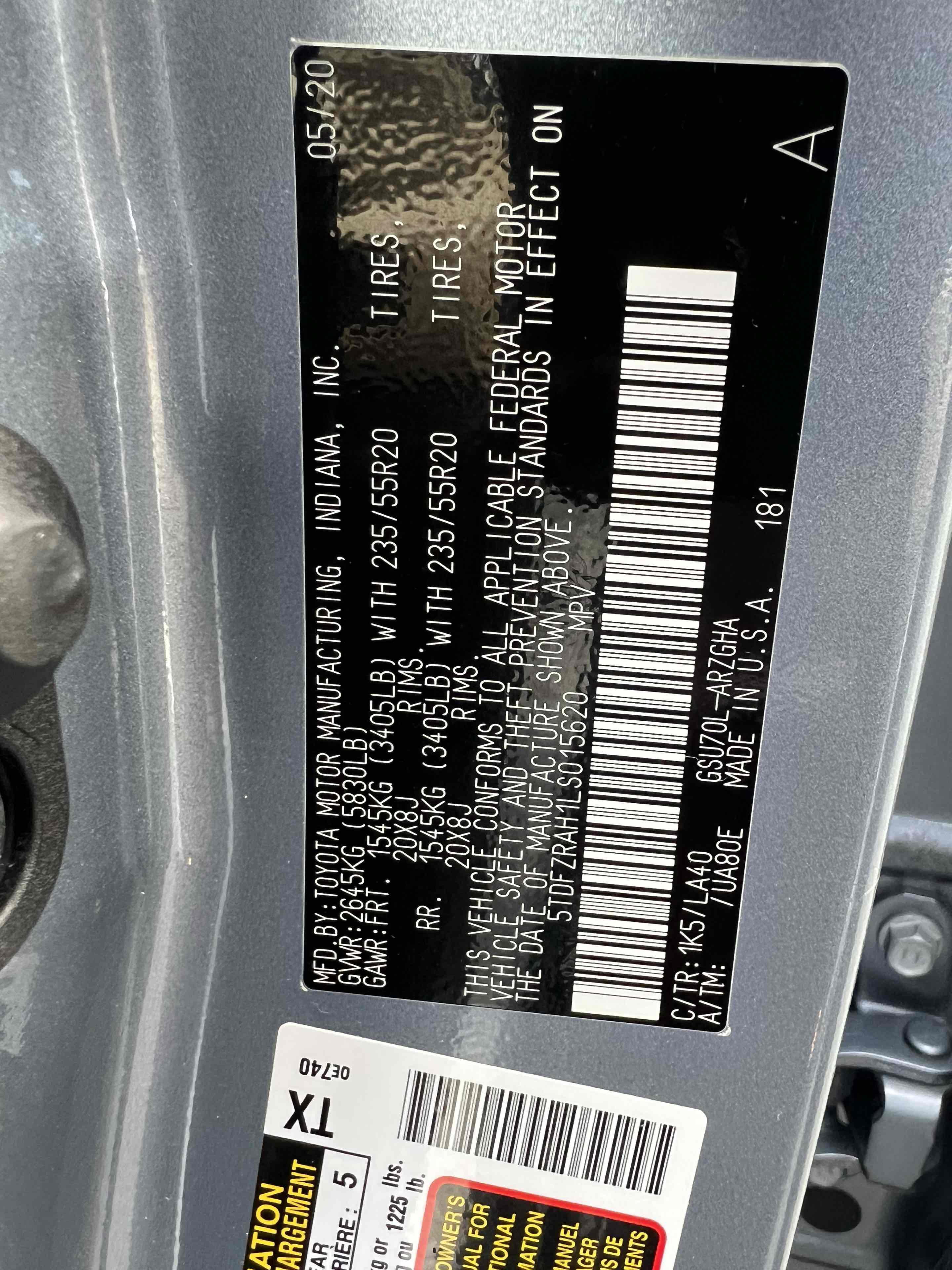 Used 2020 Toyota Highlander Platinum image 15