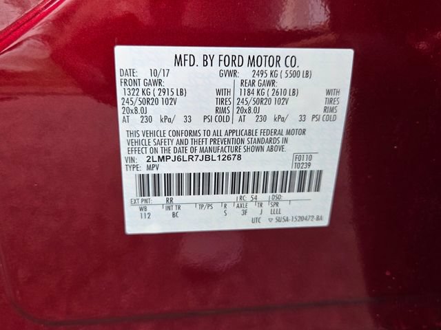 Used 2018 Lincoln MKX Reserve FWD image 15