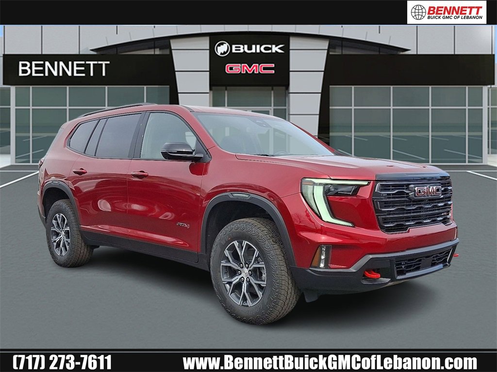 New 2025 GMC Acadia AT4