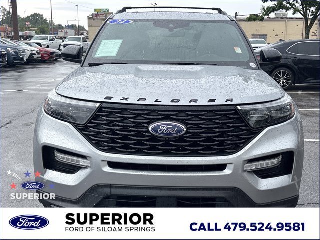 Used 2024 Ford Explorer ST-Line w/ Class IV Trailer Tow Package RWD image 12