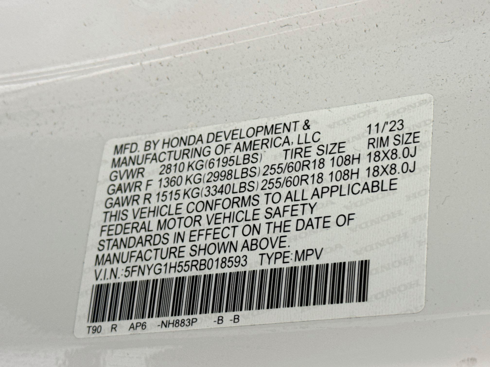Certified 2024 Honda Pilot EX-L image 32