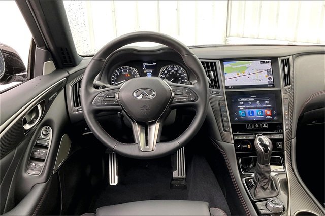 Certified 2024 INFINITI Q50 Red Sport 400 w/ Black Opal Edition image 5