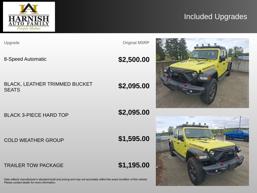 Used 2023 Jeep Gladiator Rubicon w/ Cold Weather Group image 4