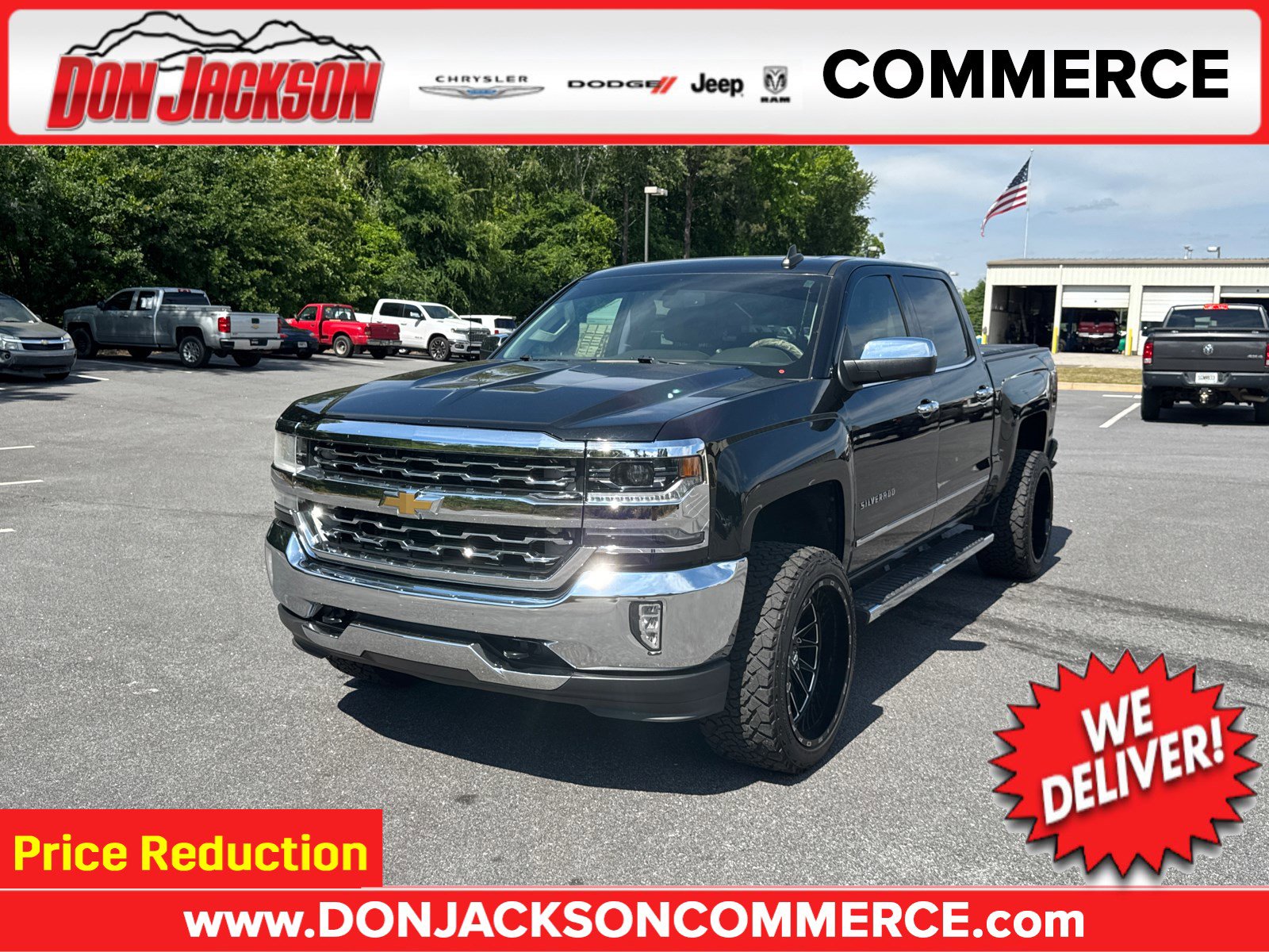 Used 2016 Chevrolet Silverado 1500 LTZ w/ Sport Package AWD/4WD image 1