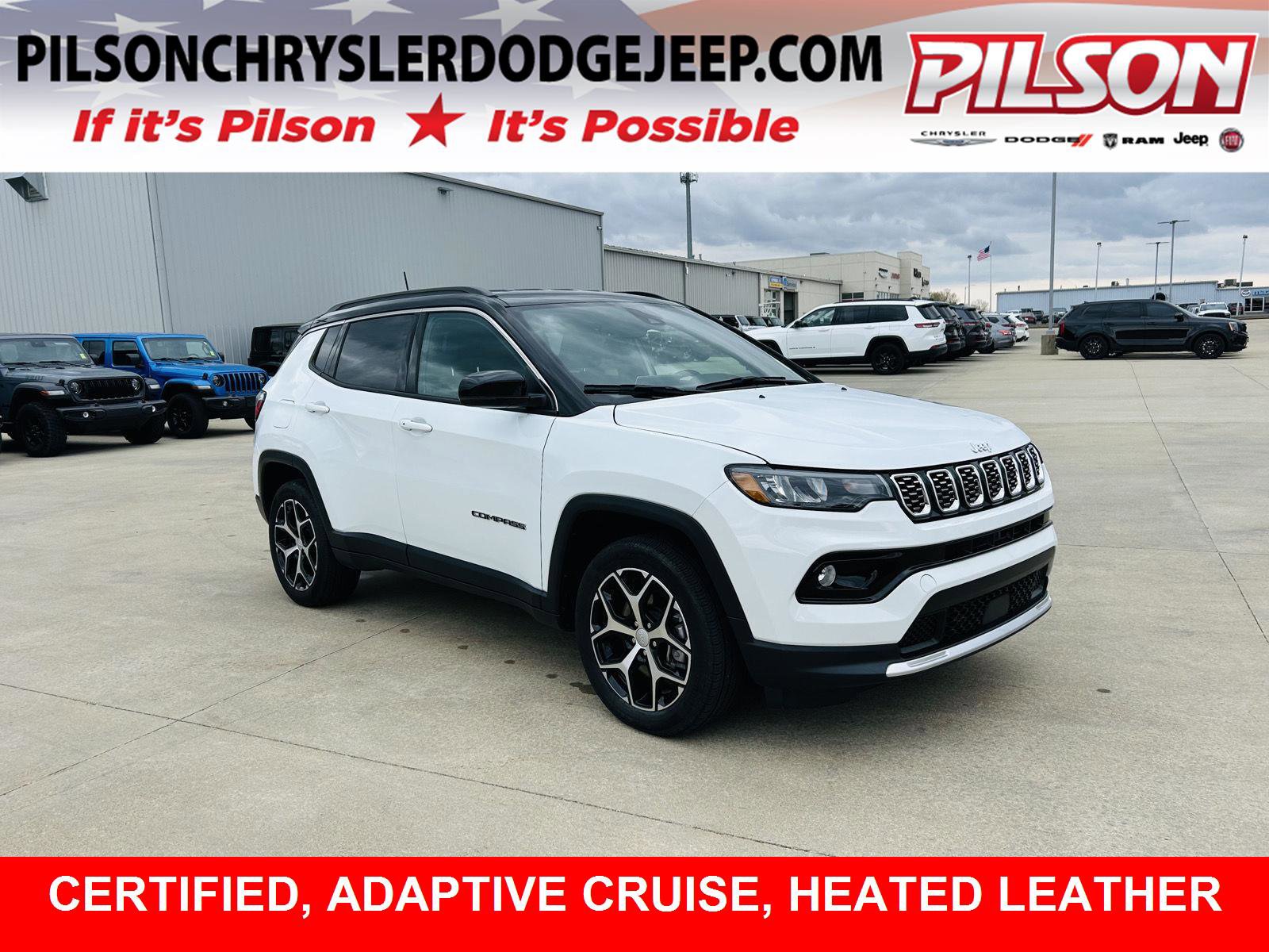 Used 2024 Jeep Compass Limited AWD/4WD image 1