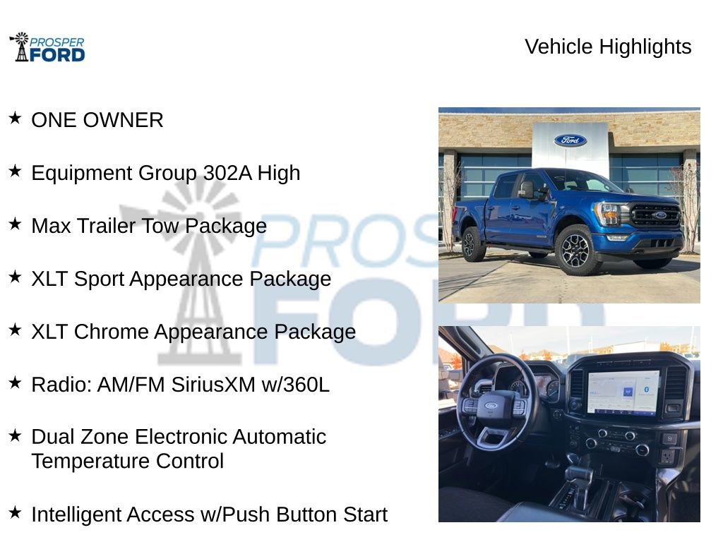 Used 2022 Ford F150 XLT w/ Equipment Group 302A High image 5