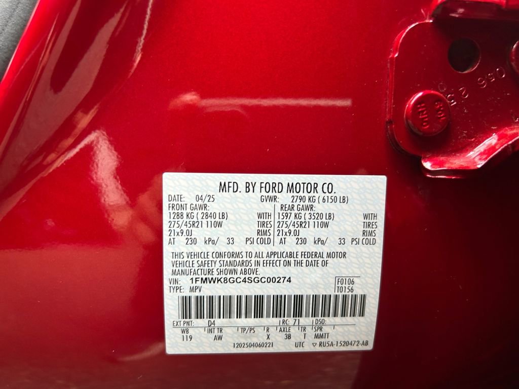 Used 2025 Ford Explorer ST w/ Sun And Sound Package AWD/4WD image 36