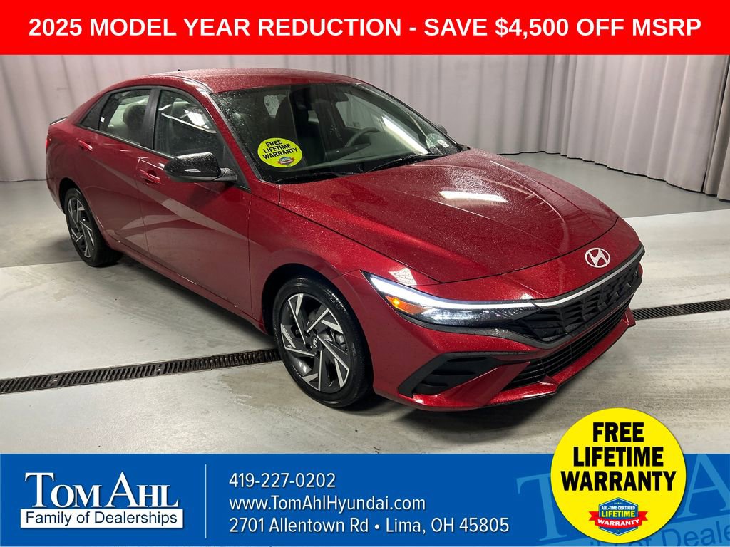 New 2025 Hyundai Elantra SEL