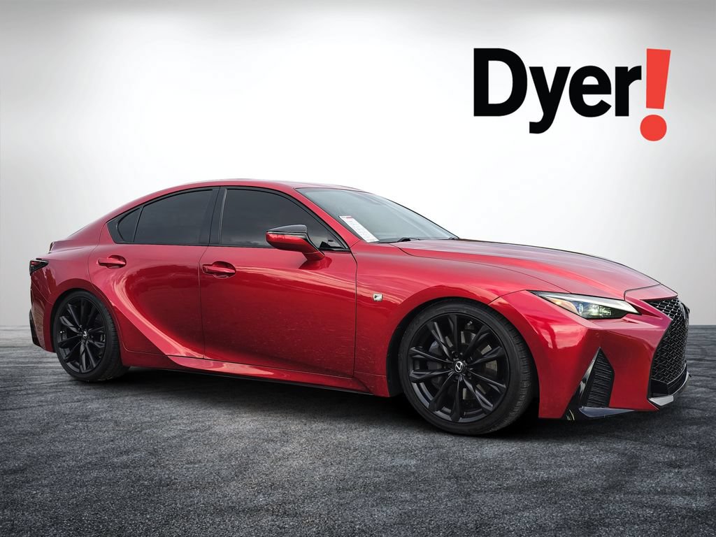 Used 2021 Lexus IS 350 F Sport RWD image 1