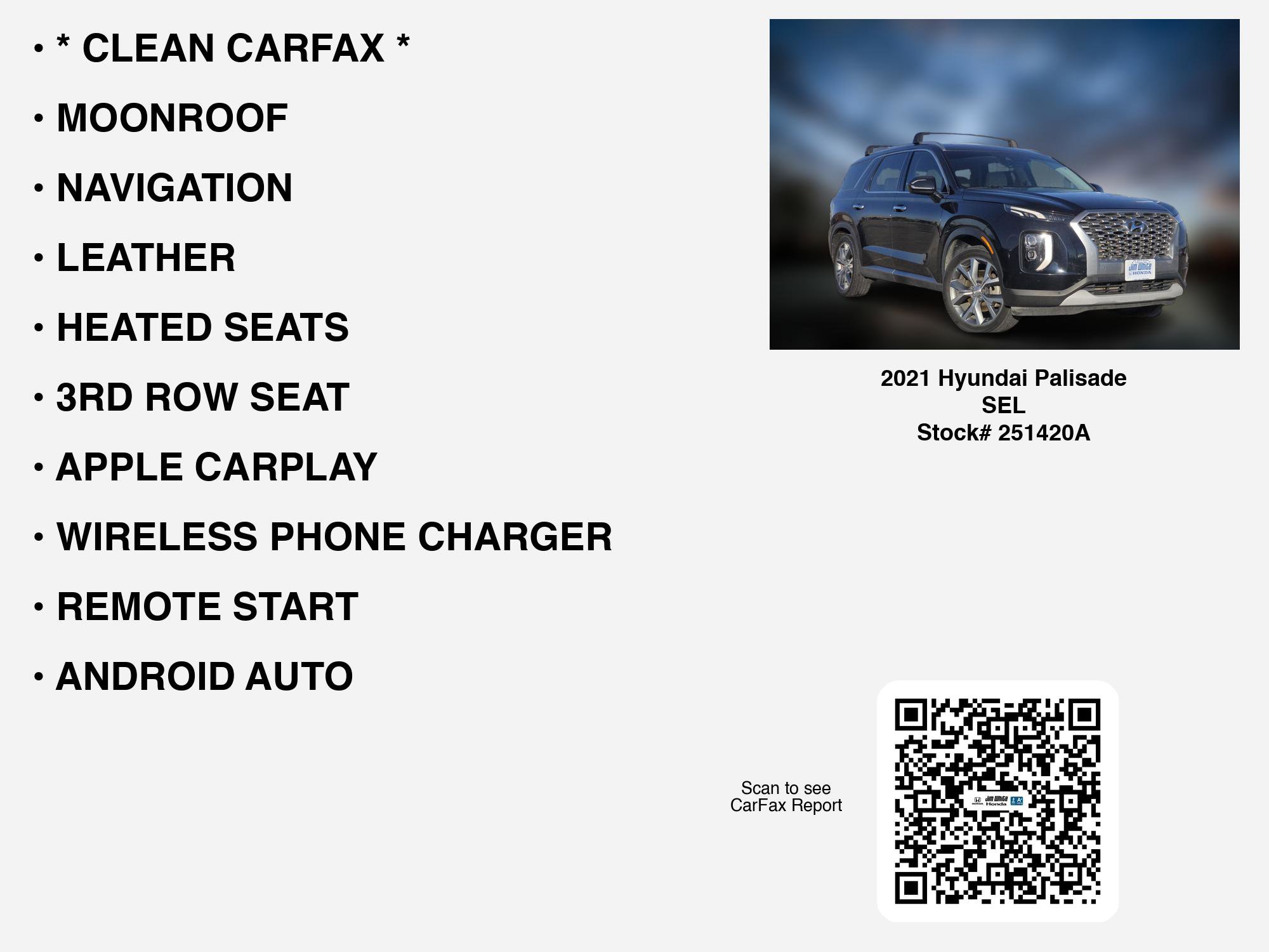 Used 2021 Hyundai Palisade SEL w/ Premium Package image 7