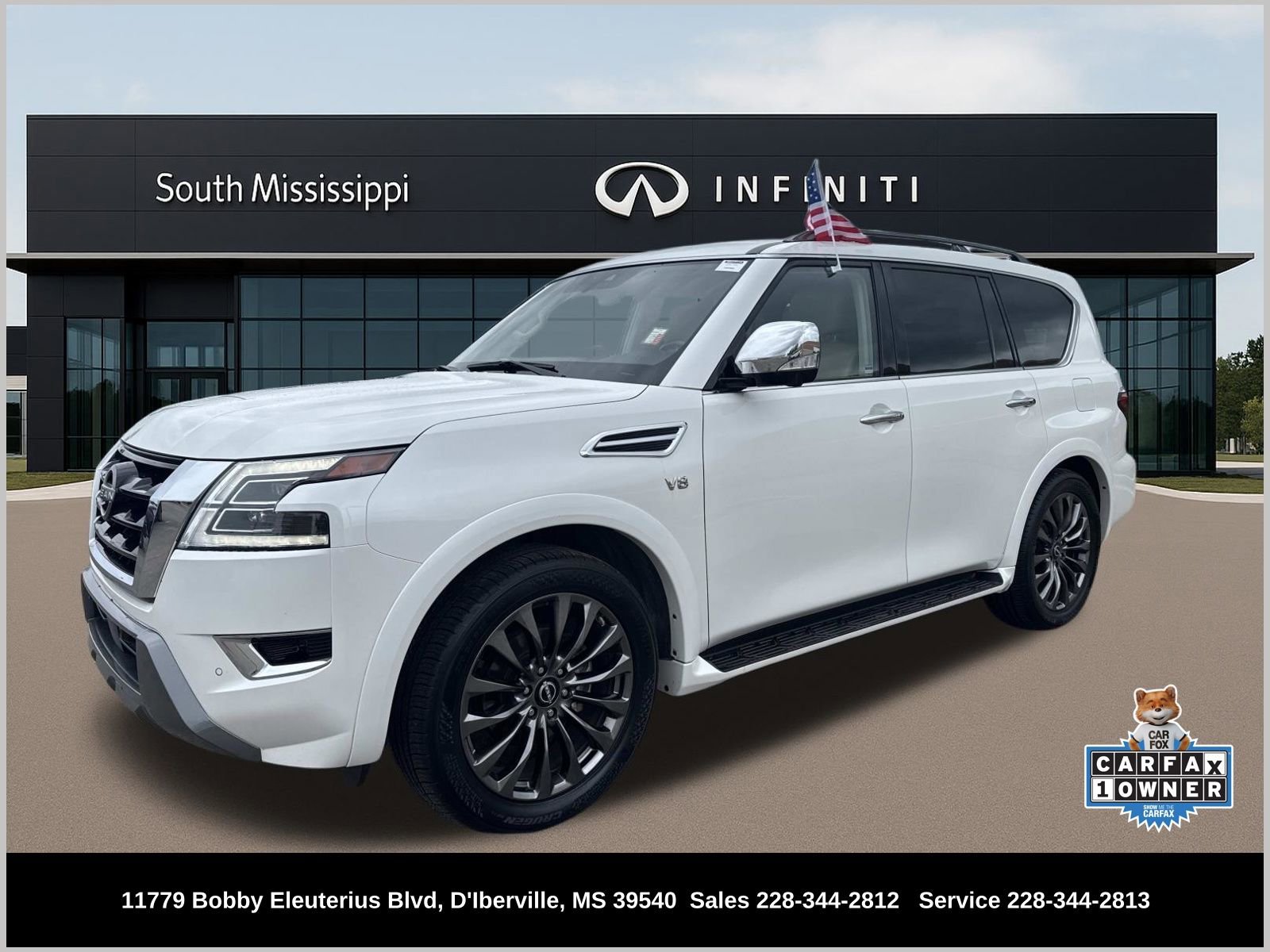 Used 2022 Nissan Armada Platinum RWD image 1