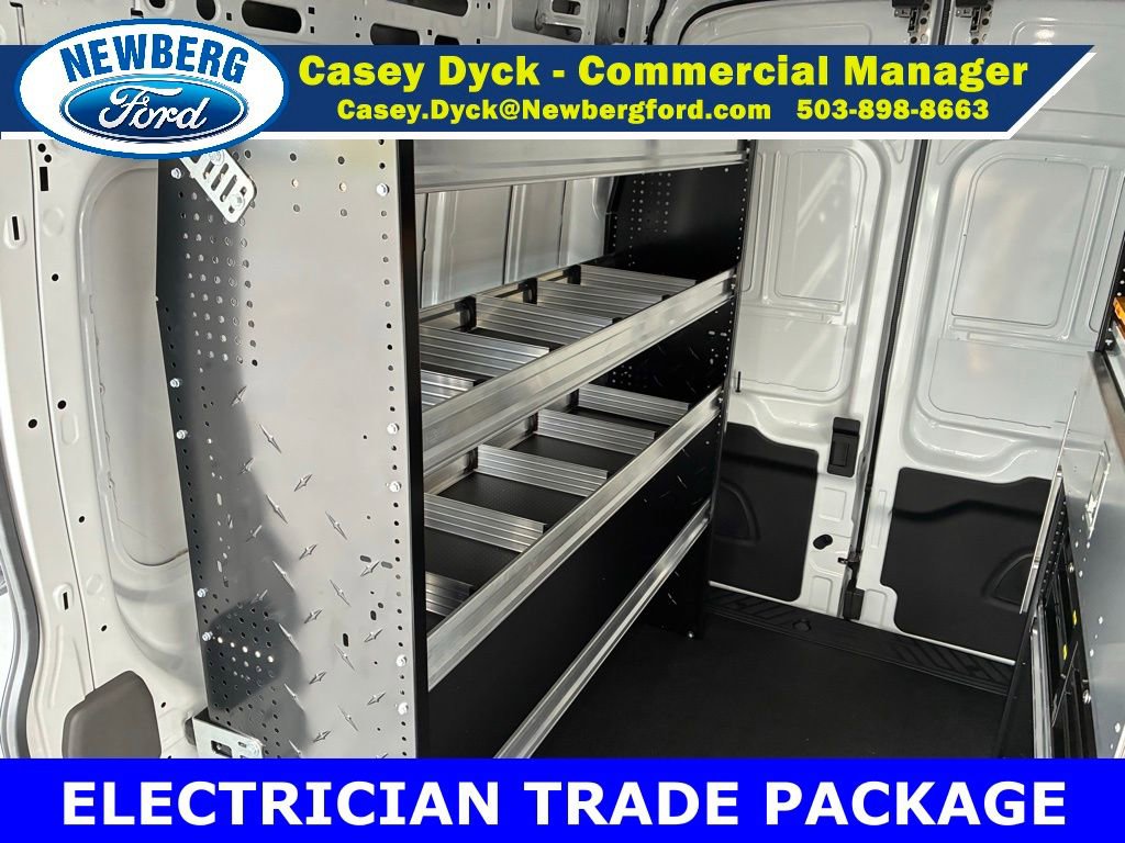 New 2025 Ford Transit 350 148 High Roof AWD w/ Electrician Trade Package image 17
