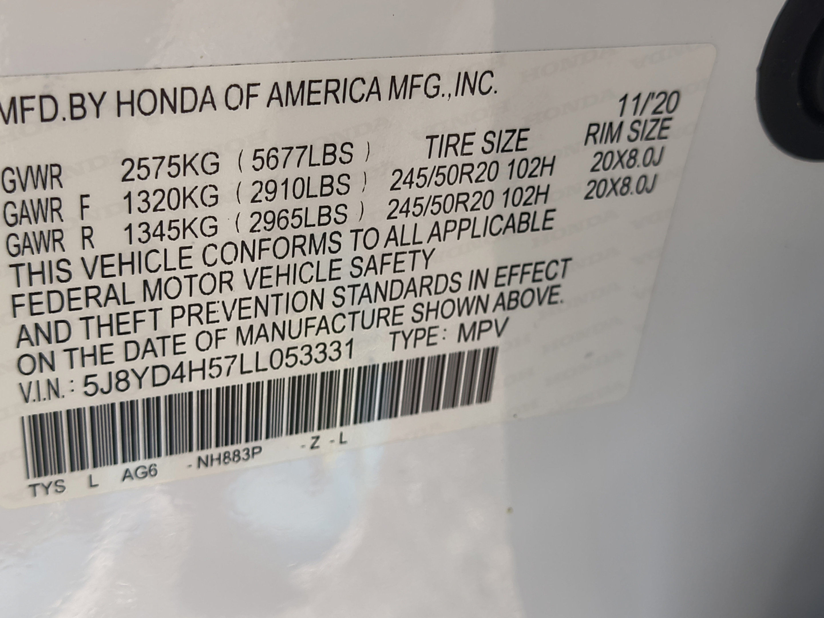 Used 2020 Acura MDX w/ Technology Package AWD/4WD image 38