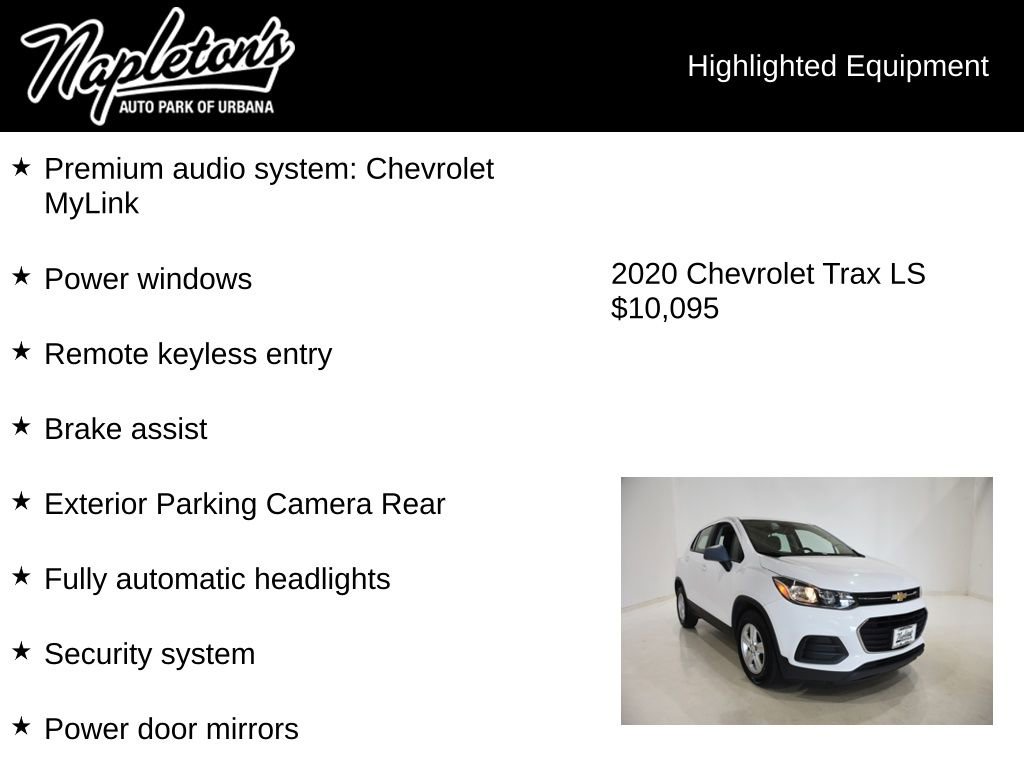 Used 2020 Chevrolet Trax LS FWD image 15