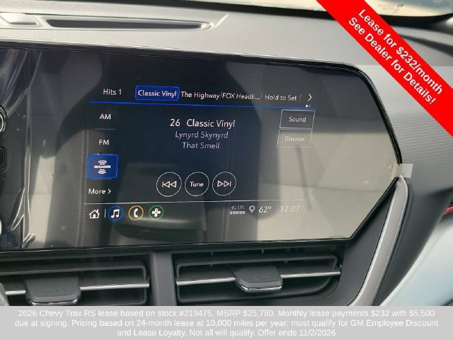 New 2026 Chevrolet Trax RS w/ Driver Confidence Package FWD image 17