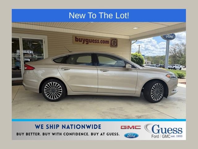 Used 2017 Ford Fusion SE w/ Fusion SE Technology Package FWD image 1
