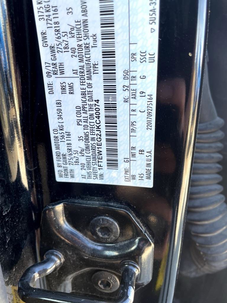 Used 2018 Ford F150 XLT w/ Equipment Group 302A Luxury image 44