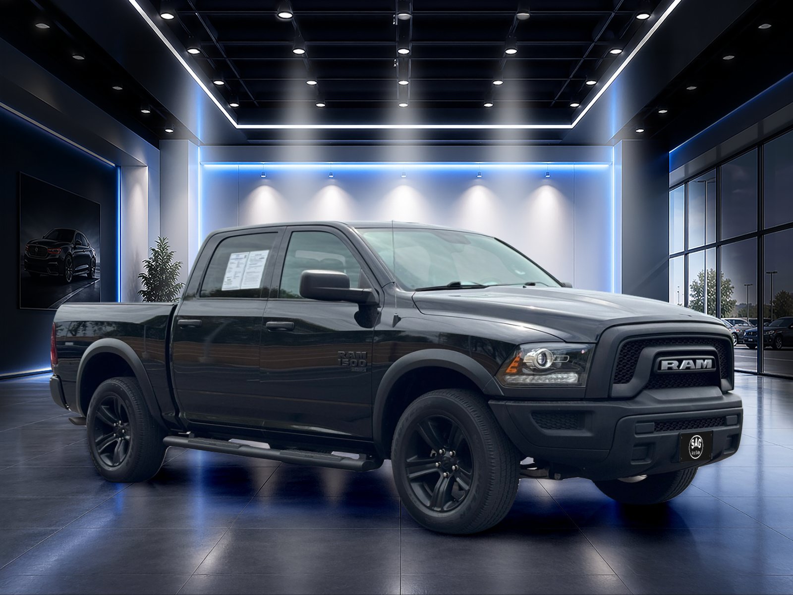 Used 2022 RAM 1500 Warlock w/ Electronics Group AWD/4WD video 2