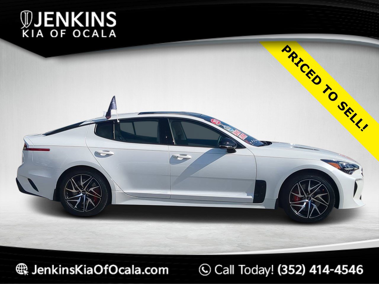 Certified 2023 Kia Stinger GT-Line w/ Sun & Sound Package