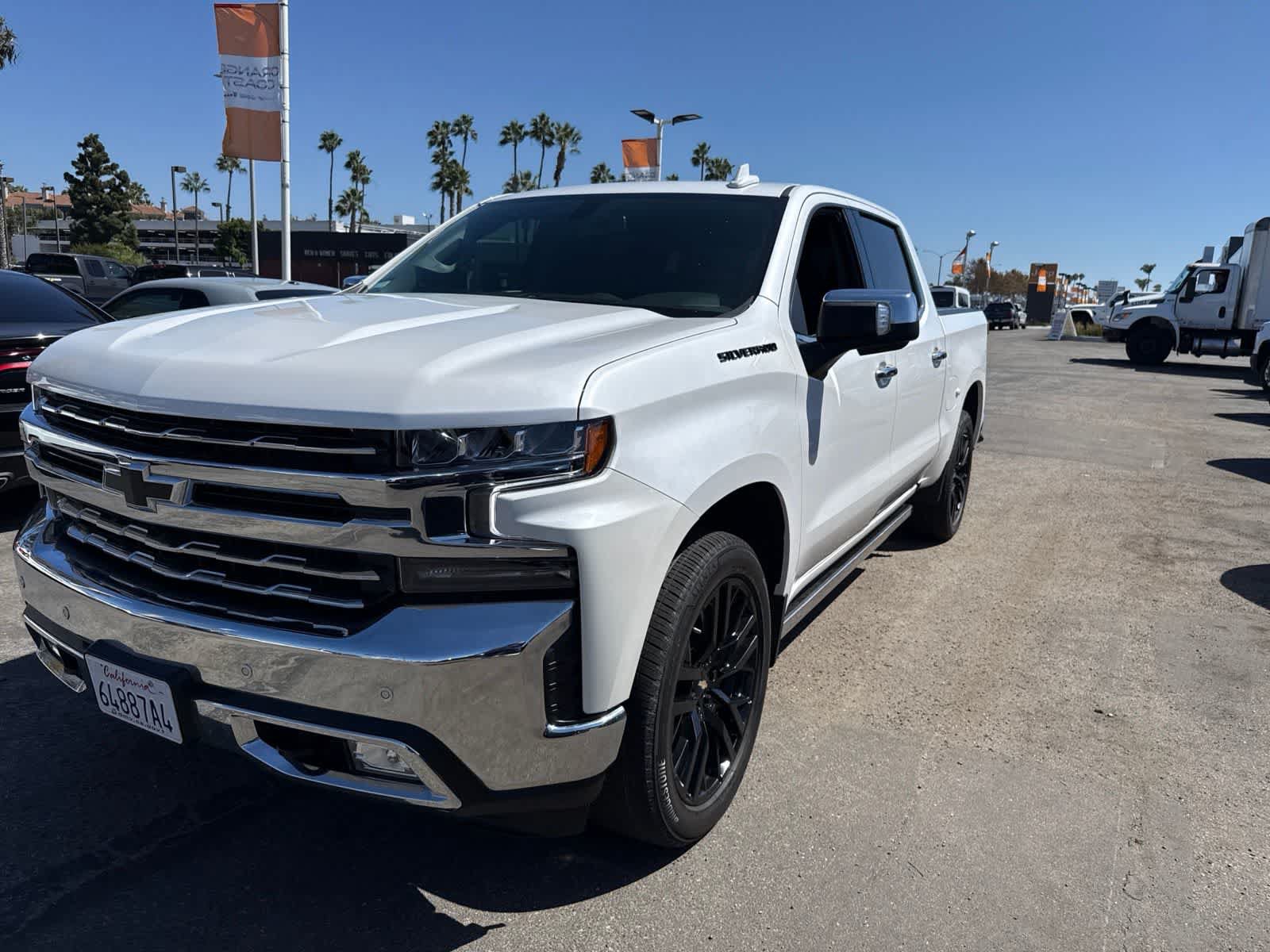 Used 2021 Chevrolet Silverado 1500 LTZ w/ LPO, Dark Essentials Package