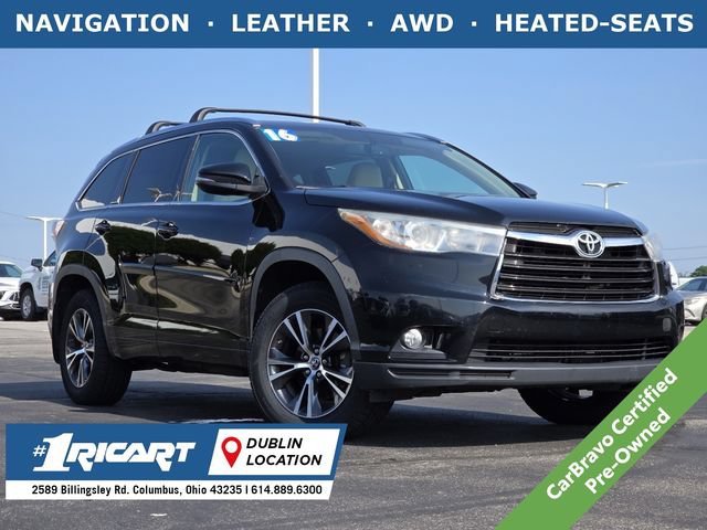 Used 2016 Toyota Highlander XLE w/ Protection Package #3 AWD/4WD image 1