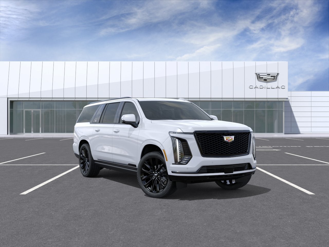 New 2026 Cadillac Escalade ESV Platinum Sport w/ LPO, ONYX Package AWD/4WD image 2