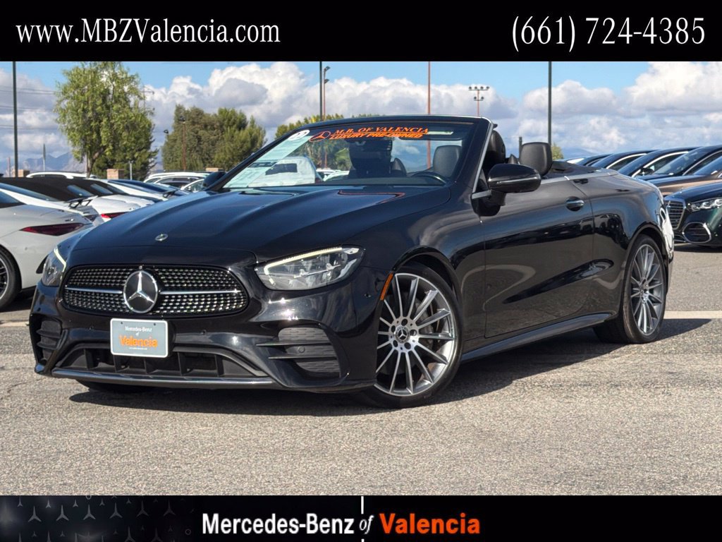 Certified 2022 Mercedes-Benz E 450 Cabriolet w/ AMG Line