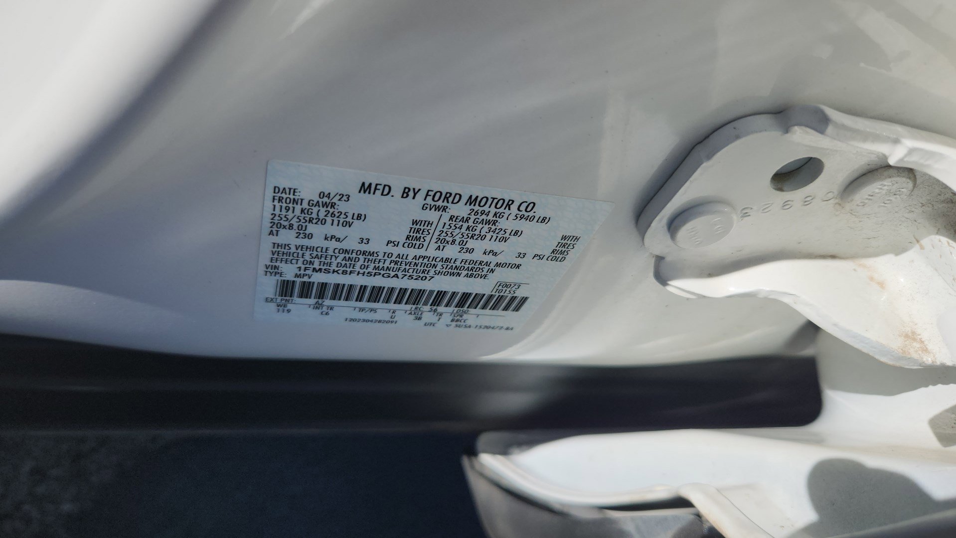 Certified 2023 Ford Explorer Limited w/ Limited Technology Package image 21