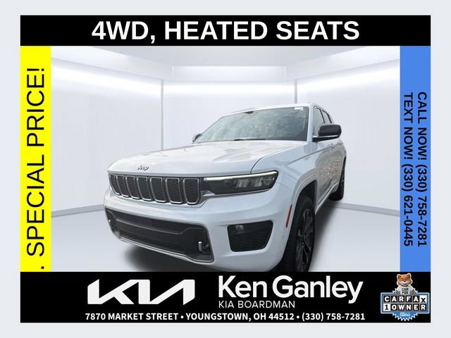 Used 2023 Jeep Grand Cherokee Overland AWD/4WD 360° Tour