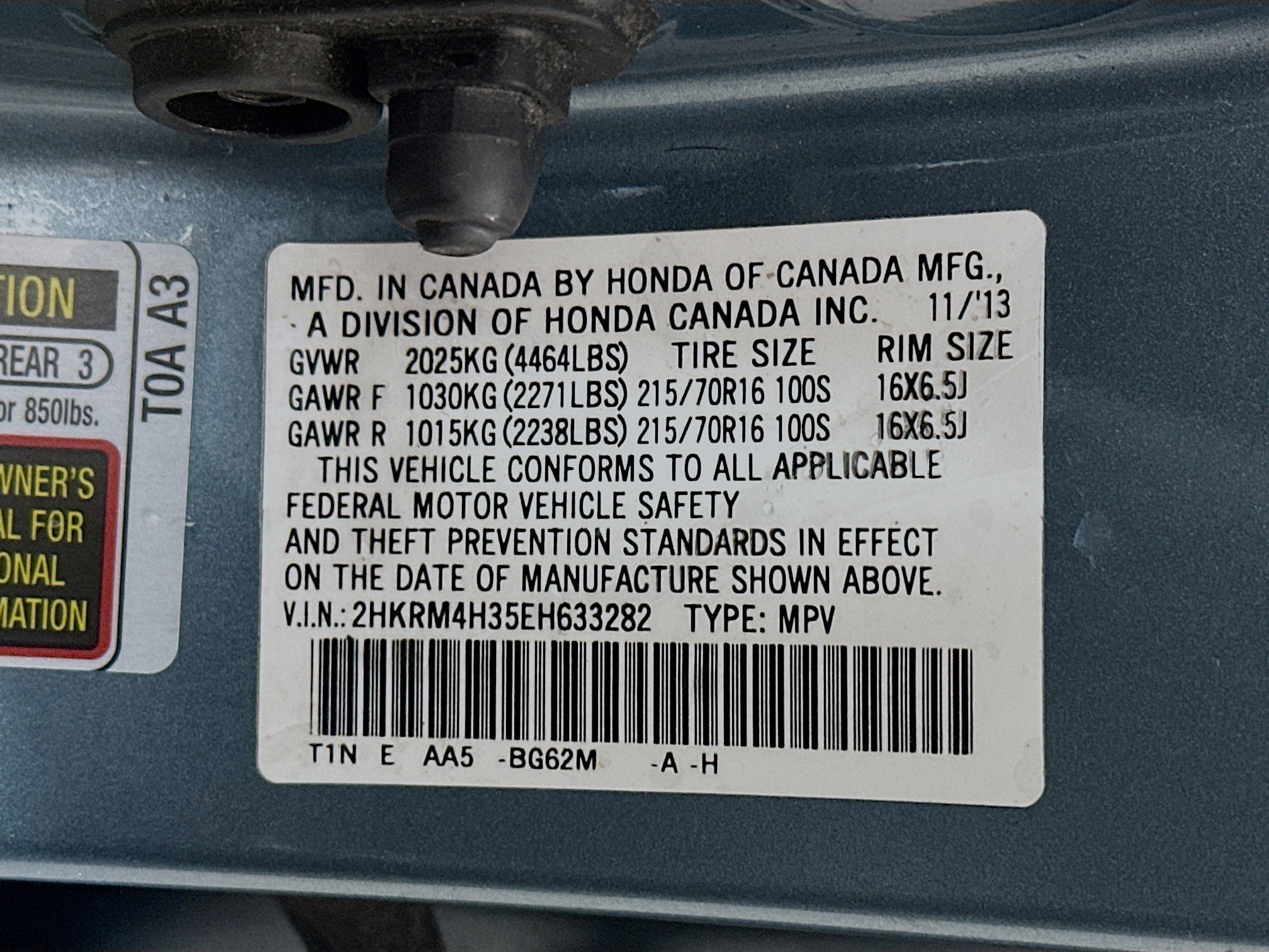 Used 2014 Honda CR-V LX image 30