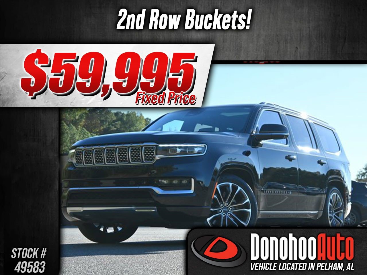 Used 2022 Jeep Grand Wagoneer Series III w/ Rear Seat Video Group 1