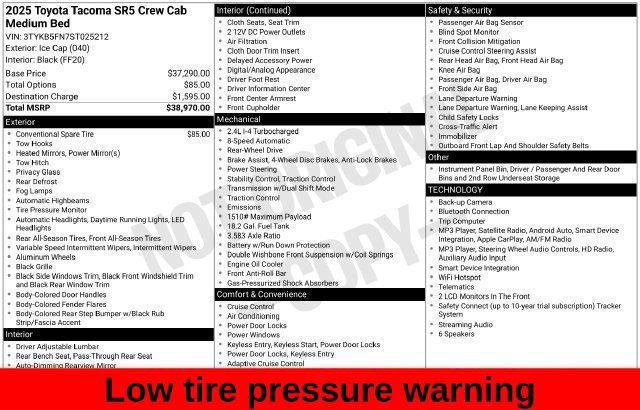 Used 2025 Toyota Tacoma SR5 RWD image 30