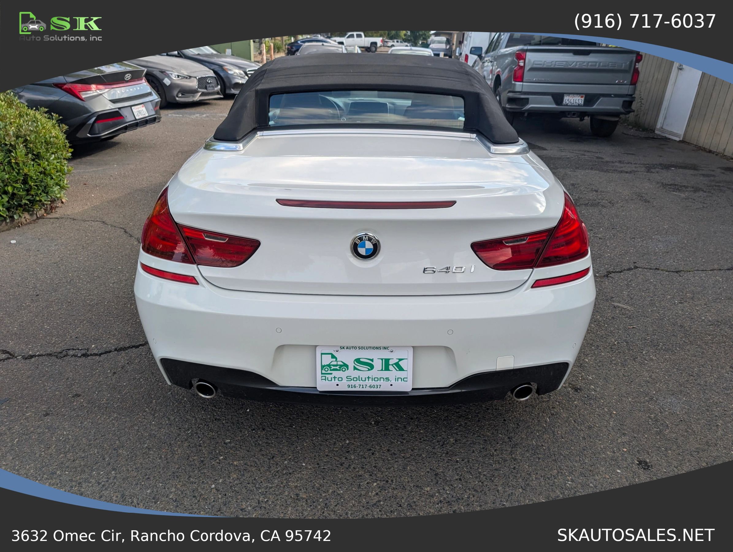 Used 2012 BMW 640i Convertible RWD image 13