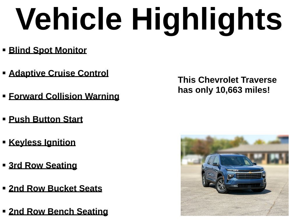 Used 2026 Chevrolet Traverse LT FWD image 29