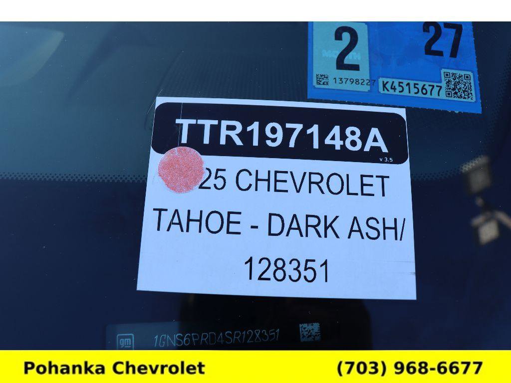 Certified 2025 Chevrolet Tahoe Z71 w/ Comfort Package image 38