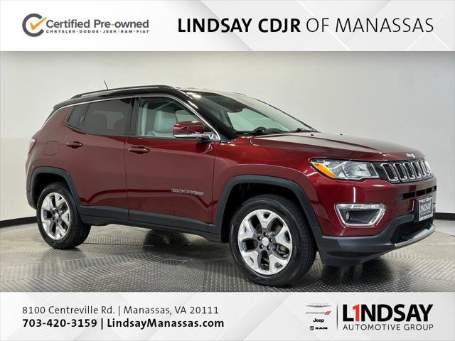 Certified 2020 Jeep Compass Limited