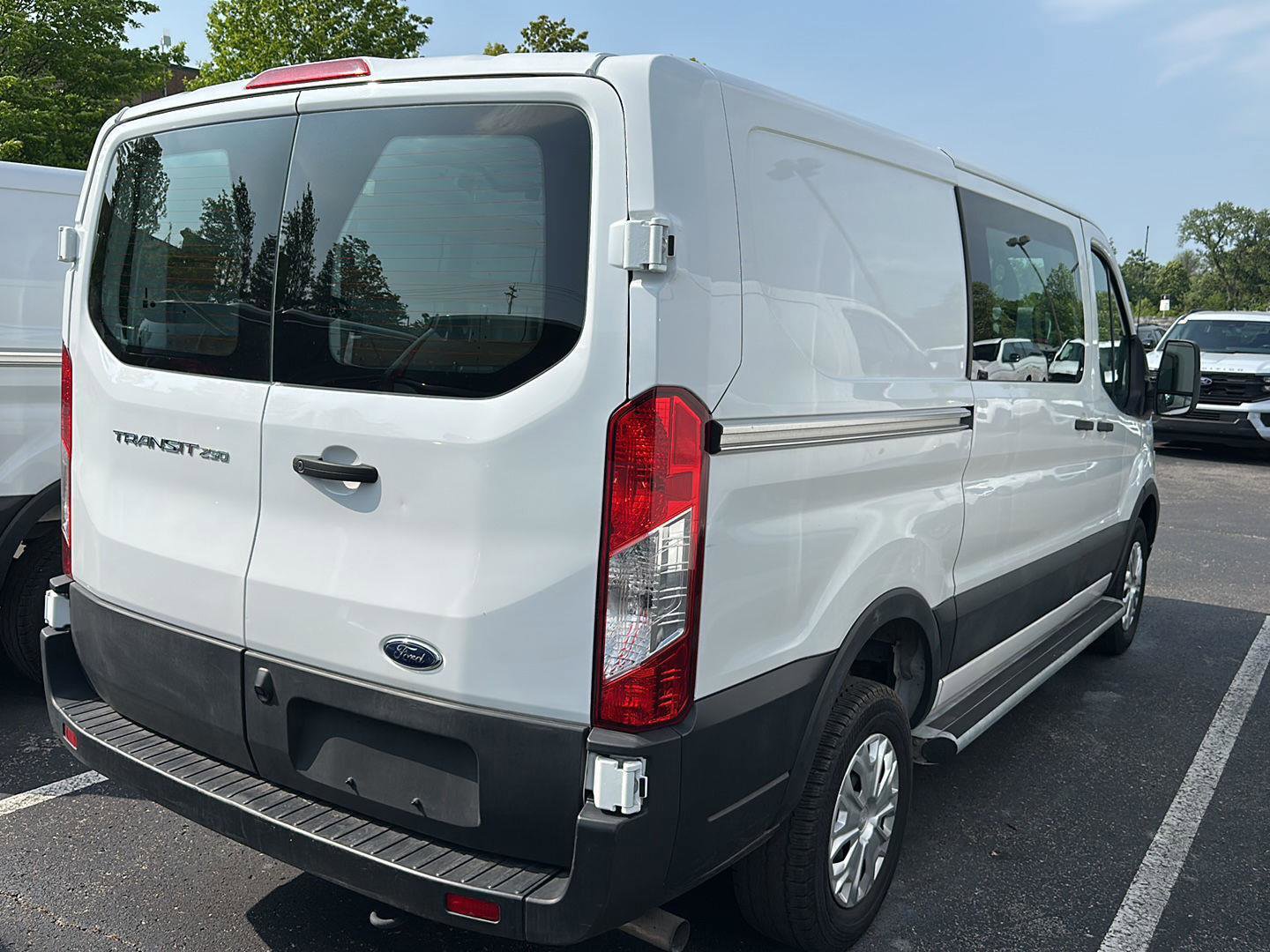 Certified 2025 Ford Transit 250 Low Roof w/ Exterior Upgrade Package RWD image 3