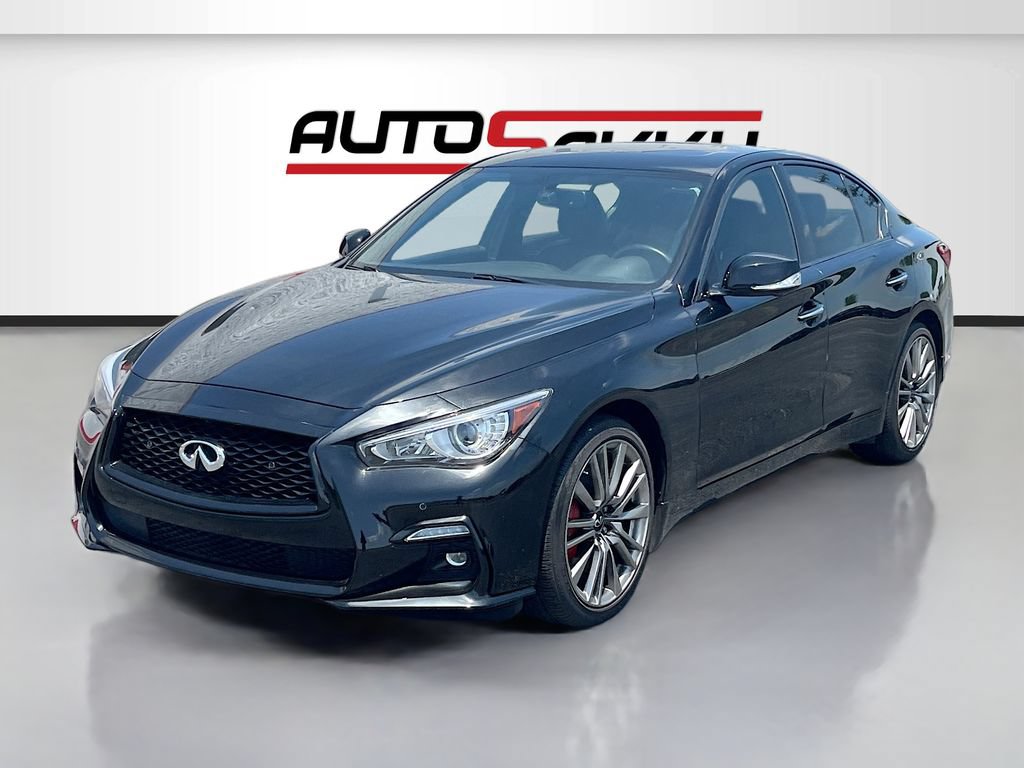Used 2022 INFINITI Q50 Red Sport 400 AWD/4WD image 3
