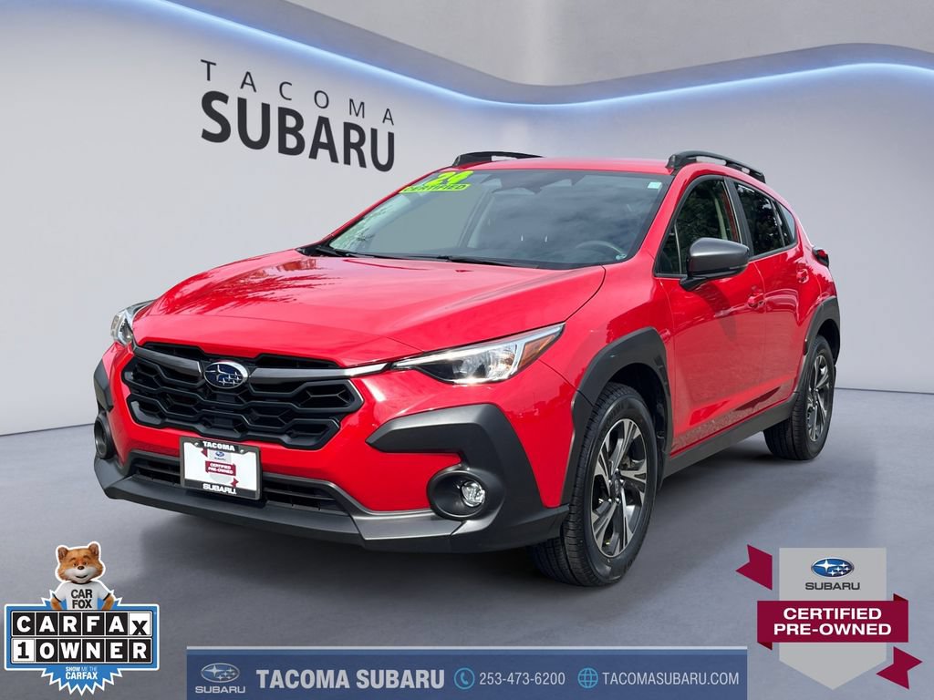Certified 2024 Subaru Crosstrek 2.0i Premium w/ Crosstrek Mirror Package AWD/4WD image 1