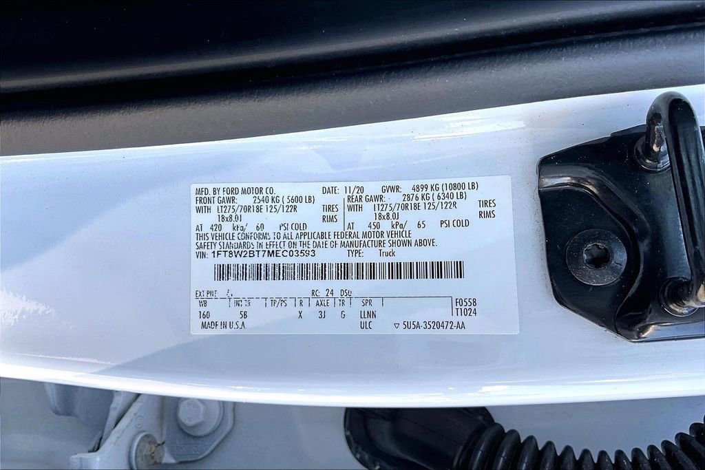 Used 2021 Ford F250 Lariat w/ Lariat Ultimate Package AWD/4WD image 22