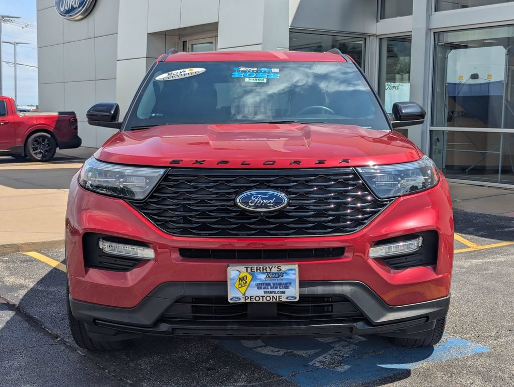 Used 2022 Ford Explorer ST-Line w/ Class IV Trailer Tow Package AWD/4WD image 8