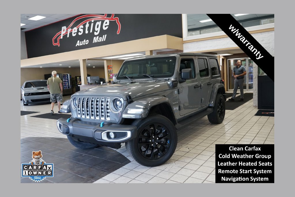 Used 2023 Jeep Wrangler Unlimited Sahara w/ Cold Weather Group AWD/4WD image 1