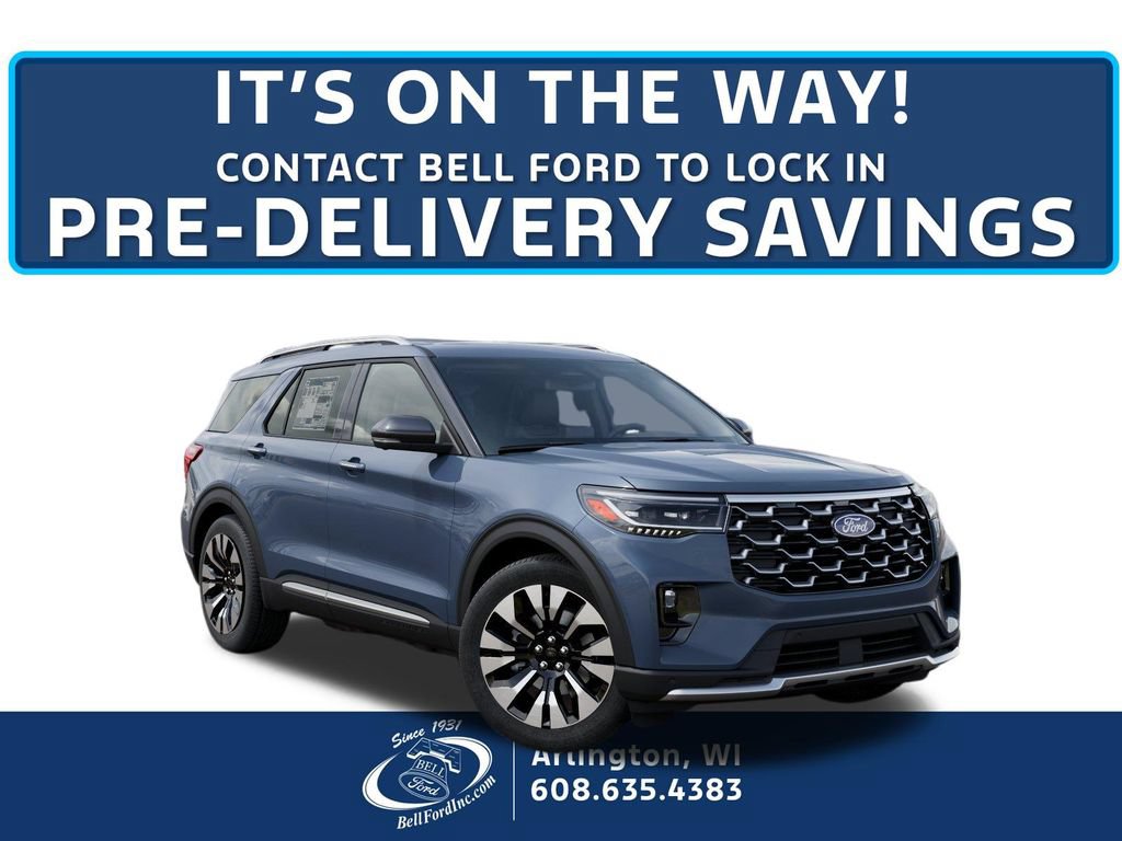 New 2027 Ford Explorer Platinum w/ LUX Leather Package AWD/4WD 360° Tour