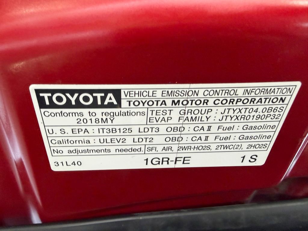 Used 2018 Toyota 4Runner SR5 RWD image 35