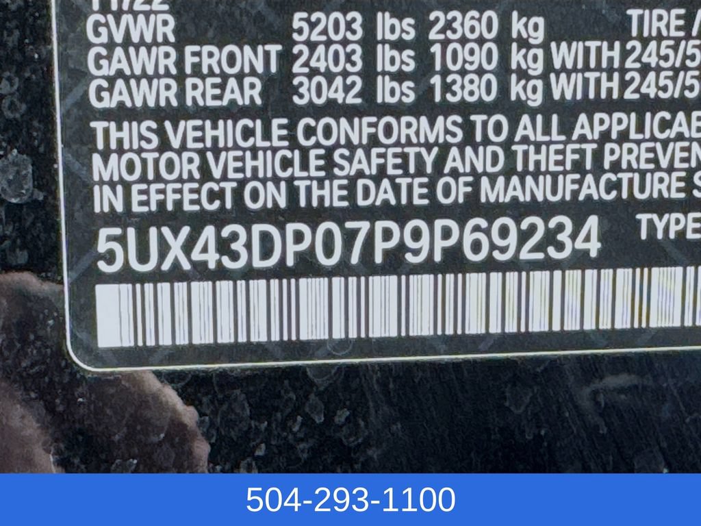 Used 2023 BMW X3 sDrive30i w/ Premium Package RWD image 35